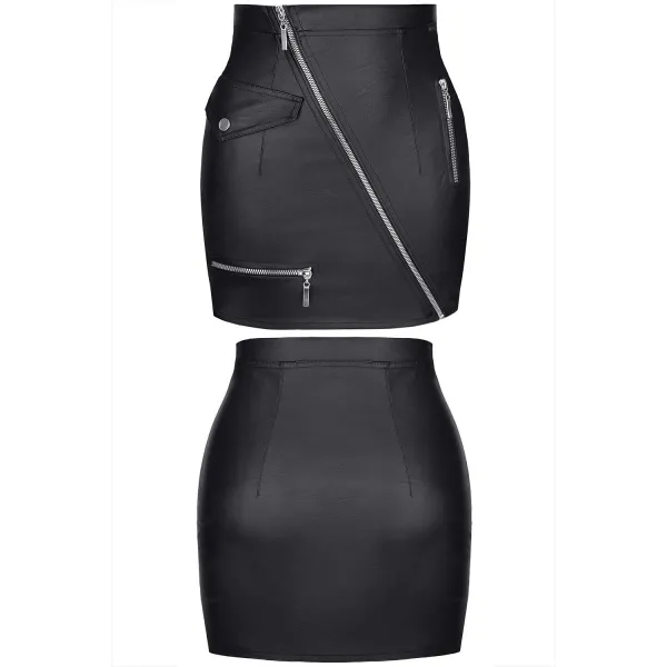 Schwarzer Rock BRFrancesca001 von Demoniq Black Rose 2.0 Collection | Fesselliebe.de