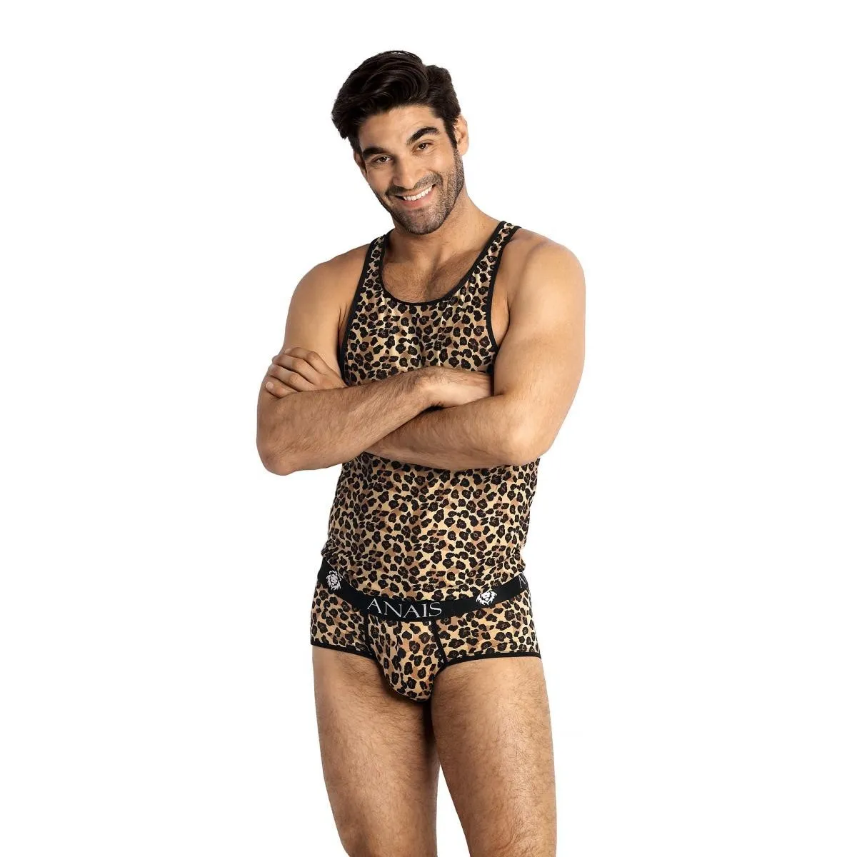 Herren Tank Top 053550 leopard von Anais for Men | Fesselliebe.de