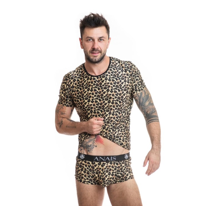 Herren T-Shirt 053556 leopard von Anais for Men | Fesselliebe.de
