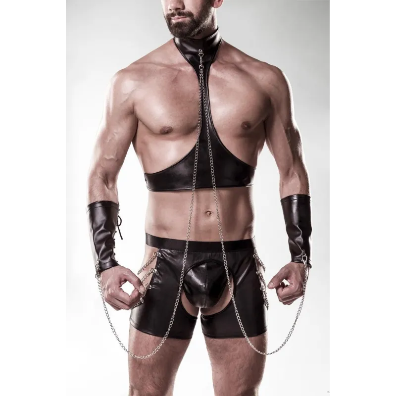 5-teilges Herren Set 20053 von Grey Velvet | Fesselliebe.de