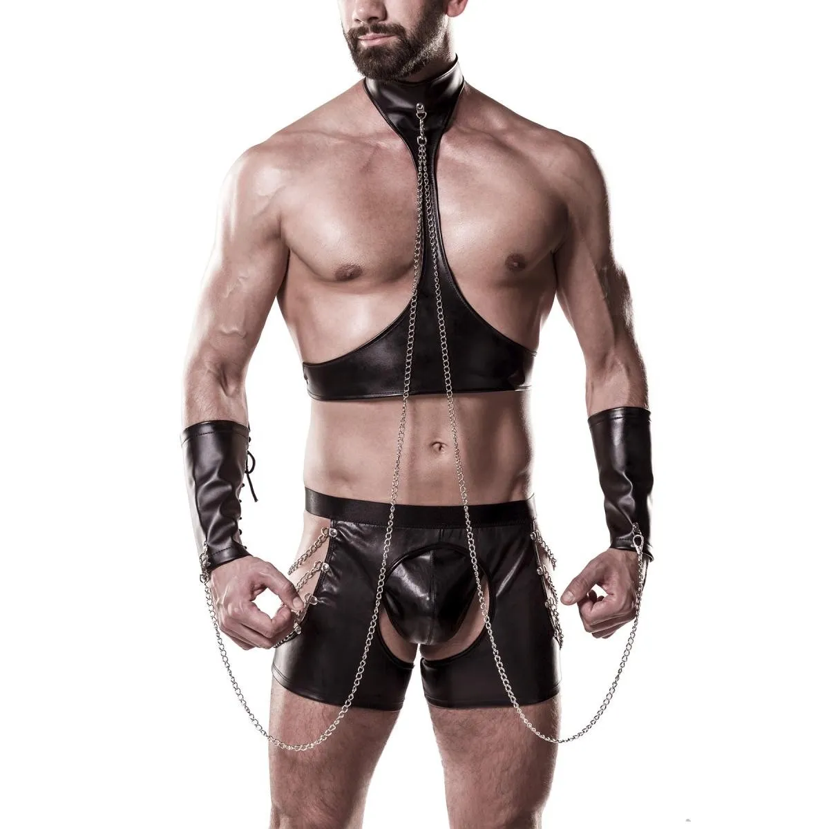 5-teilges Herren Set 20053 von Grey Velvet | Fesselliebe.de