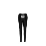 F274 Snake Wetlook Leggings mit Reißverschluss von Noir Handmade | Fesselliebe.de