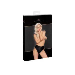 F276 Snake Wetlook Panty mit Reißverschluss von Noir Handmade