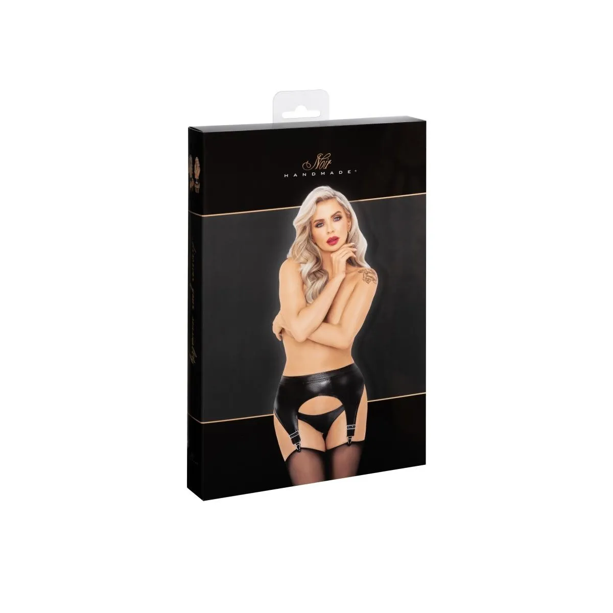 F277 Snake Wetlook Strapsgürtel von Noir Handmade | Fesselliebe.de