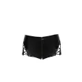 F292 Powerwetlook Shorts mit Schnürrung von Noir Handmade