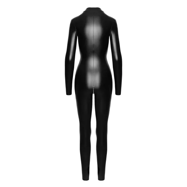 F293 Powerwetlook Catsuit mit Frontreißverschluss von Noir Handmade | Fesselliebe.de