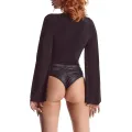 Schwarzer Body CBAlexis001 von Demoniq Cash Baby Collection