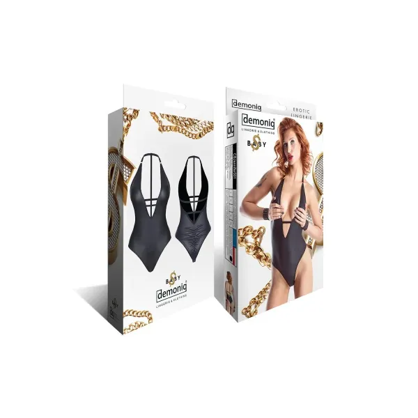 Schwarzer Body CBJennifer001 von Demoniq Cash Baby Collection | Fesselliebe.de