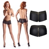 Schwarzer Damen Shorts CBMichelle001 von Demoniq Cash Baby Collection | Fesselliebe.de