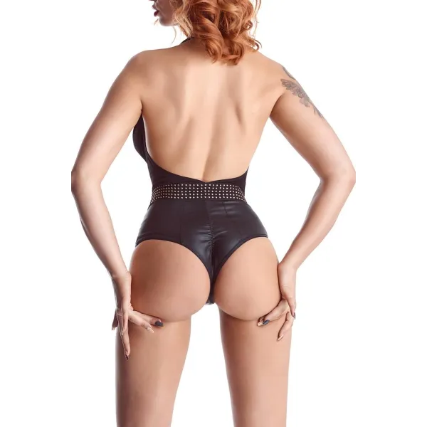 Schwarzer Body CBSamantha001 von Demoniq Cash Baby Collection | Fesselliebe.de