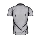 Herren T-Shirt RMRoberto001 schwarz von Regnes Fetish Planet | Fesselliebe.de