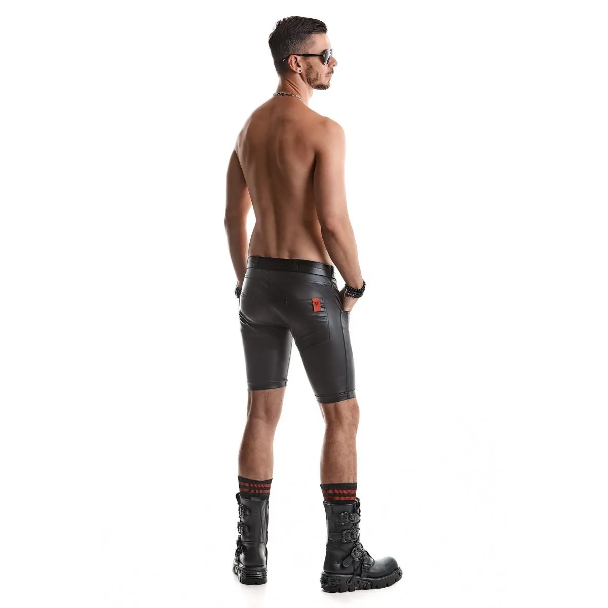 Herren Shorts RMVito001 schwarz von Regnes Fetish Planet | Fesselliebe.de