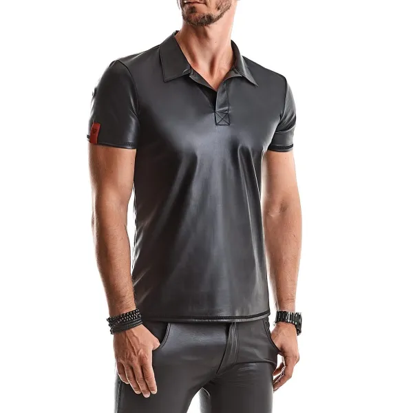 Herren T-Shirt RMRomano001 schwarz von Regnes Fetish Planet | Fesselliebe.de