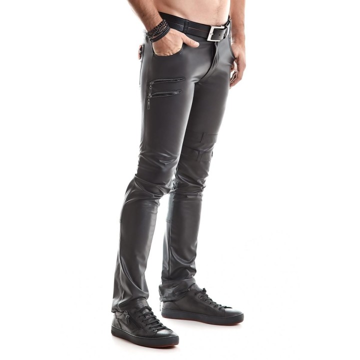 Lange Herren Hose RMTommaso001 schwarz von Regnes Fetish PLanet | Fesselliebe.de