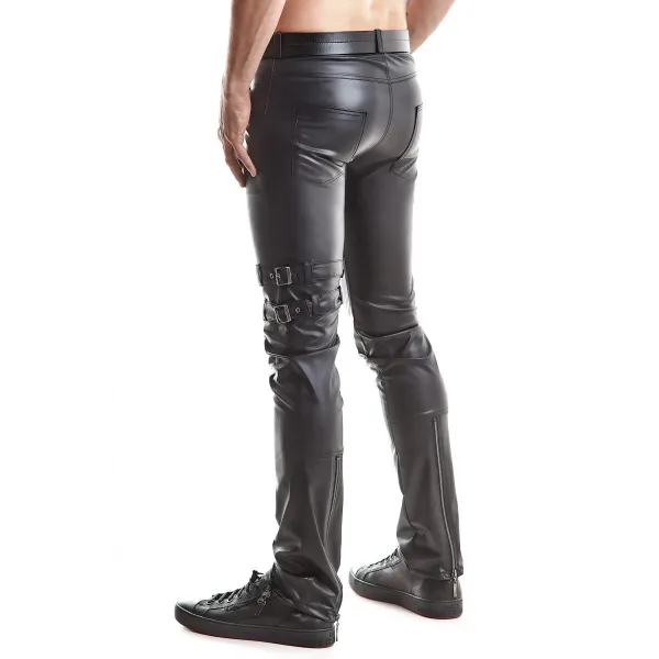 Lange Herren Hose RMTommaso001 schwarz von Regnes Fetish PLanet | Fesselliebe.de