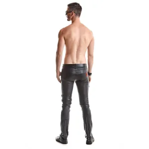 Lange Herren Hose RMTommaso001 schwarz von Regnes Fetish PLanet