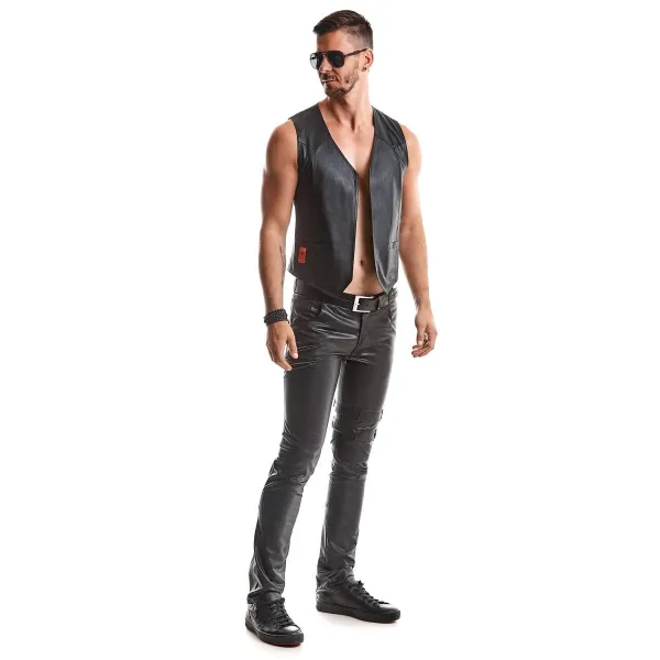 Lange Herren Hose RMTommaso001 schwarz von Regnes Fetish PLanet | Fesselliebe.de