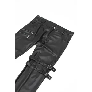 Lange Herren Hose RMTommaso001 schwarz von Regnes Fetish PLanet