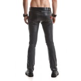 Lange Herren Hose RMVincenzo001 schwarz von Regnes Fetish PLanet | Fesselliebe.de