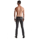 Lange Herren Hose RMVincenzo001 schwarz von Regnes Fetish PLanet | Fesselliebe.de