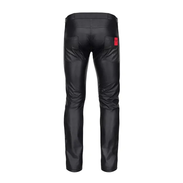 Lange Herren Hose RMVincenzo001 schwarz von Regnes Fetish PLanet | Fesselliebe.de