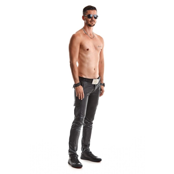 Lange Herren Hose RMMatteo001 schwarz von Regnes Fetish PLanet | Fesselliebe.de