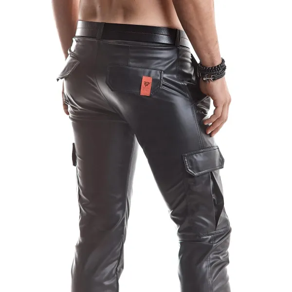 Lange Herren Hose RMMatteo001 schwarz von Regnes Fetish PLanet | Fesselliebe.de