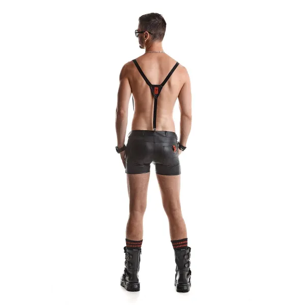 Herren Hoseträger RMGino001 schwarz von Regnes Fetish Planet | Fesselliebe.de