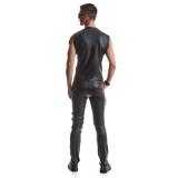 Herren Weste RMOttaviano001 schwarz von Regnes Fetish Planet | Fesselliebe.de