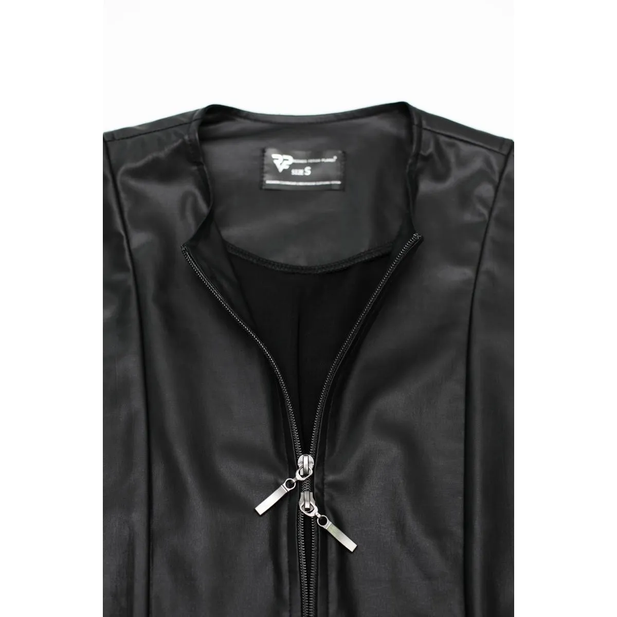 Herren Weste RMOttaviano001 schwarz von Regnes Fetish Planet | Fesselliebe.de