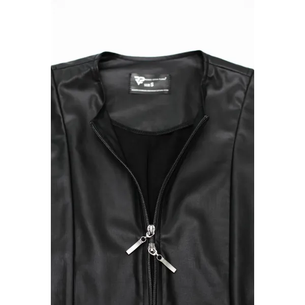 Herren Weste RMOttaviano001 schwarz von Regnes Fetish Planet | Fesselliebe.de