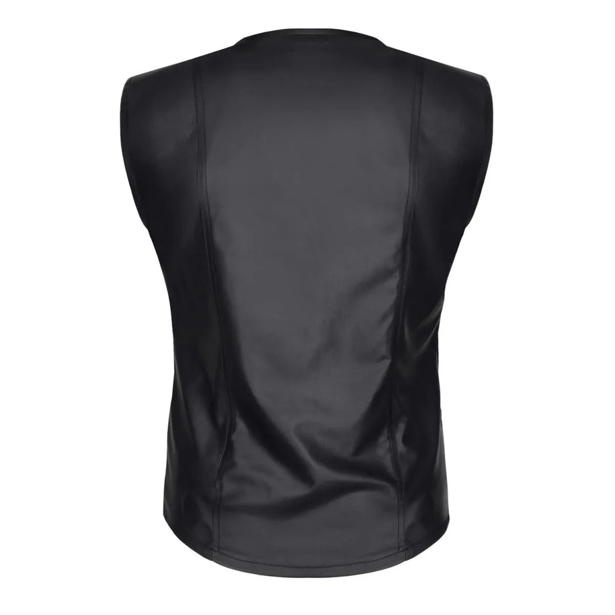 Herren Weste RMOttaviano001 schwarz von Regnes Fetish Planet | Fesselliebe.de