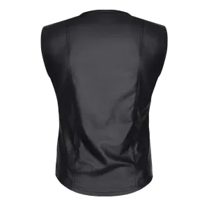 Herren Weste RMOttaviano001 schwarz von Regnes Fetish Planet