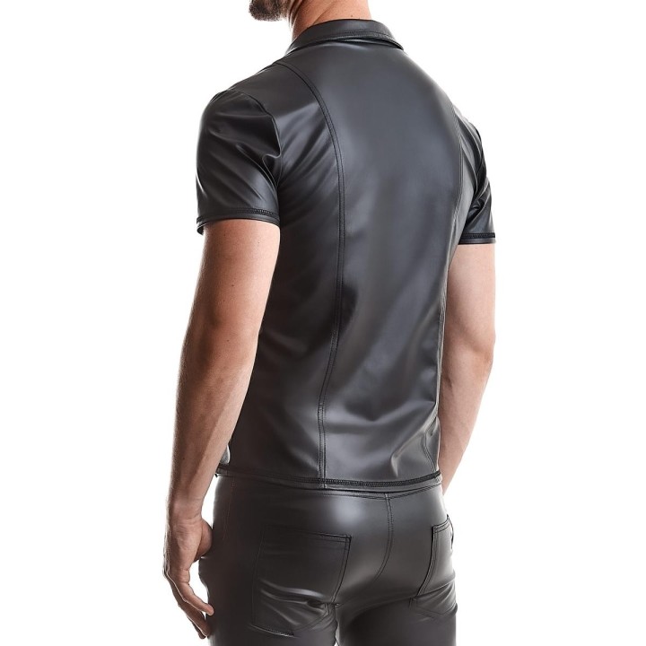 Herren T-Shirt RMRemo001 schwarz von Regnes Fetish Planet Red Mark 2 | Fesselliebe.de