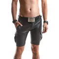 Herren Shorts RMLorenzo001 schwarz von Regnes Fetish Planet Red Mark 2