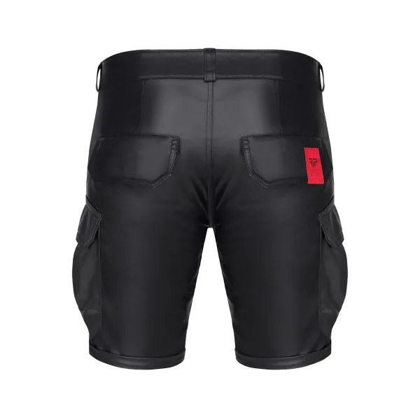 Herren Shorts RMLorenzo001 schwarz von Regnes Fetish Planet Red Mark 2 | Fesselliebe.de