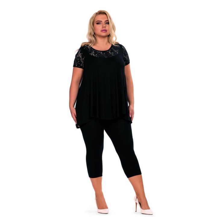 Schwarzer Pyjama H182234 von Hamana | Fesselliebe.de