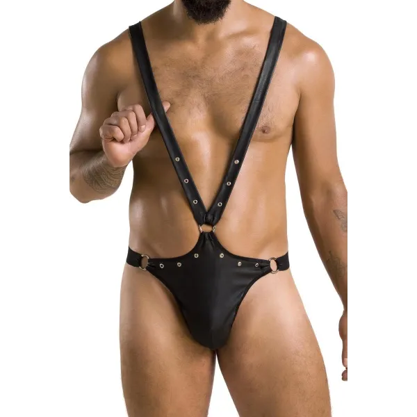 Schwarzer String-Body 028 von Passion | Fesselliebe.de