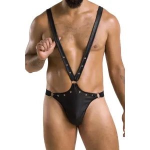 Schwarzer String-Body 028 von Passion | Fesselliebe.de