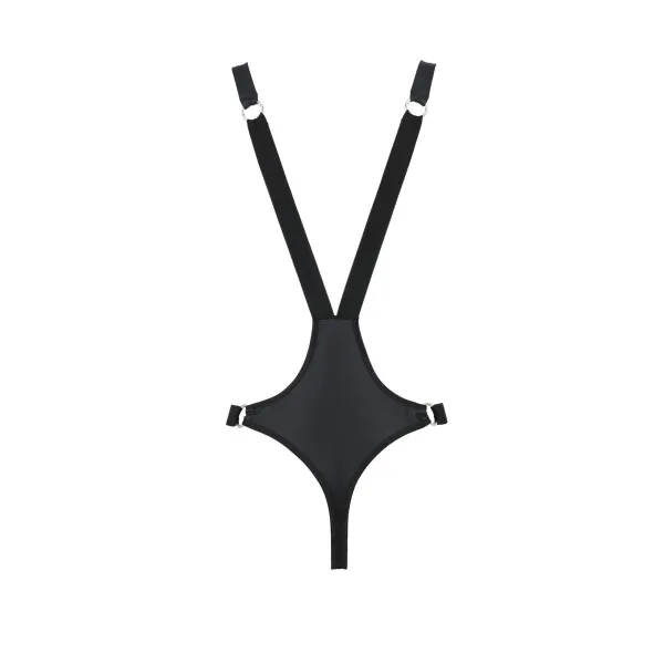 Schwarzer String-Body 028 von Passion | Fesselliebe.de