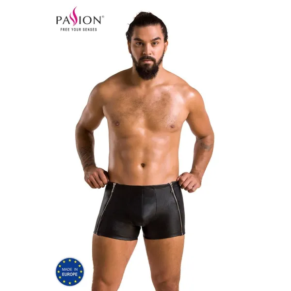 Schwarzer Herren Shorts 049 von Passion | Fesselliebe.de