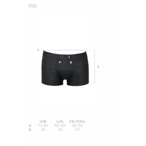 Schwarzer Herren Shorts 050 von Passion