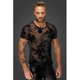 Flower Flock T-Shirt H073 von Noir Handmade Alpha Collection | Fesselliebe.de