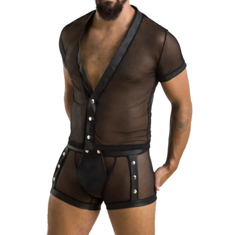 Schwarzes Set 052 von Passion | Fesselliebe.de