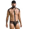 Schwarzes Harness Set 038 von Passion