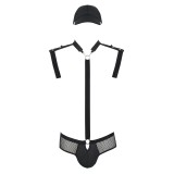 Schwarzes Harness Set 038 von Passion | Fesselliebe.de