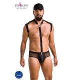 Schwarzes Harness Set 038 von Passion | Fesselliebe.de