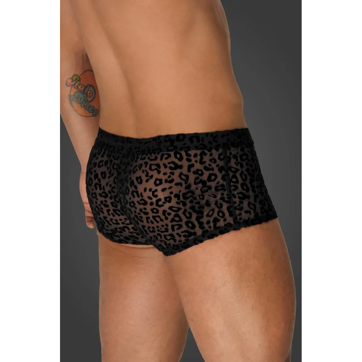 Leopard Flock Shorts H072 von Noir Handmade Aplpha Collection | Fesselliebe.de