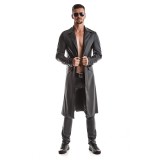Halblanger Herren Mantel RMMassiomo001 von Regnes Fetish Planet Red Mark 2 | Fesselliebe.de