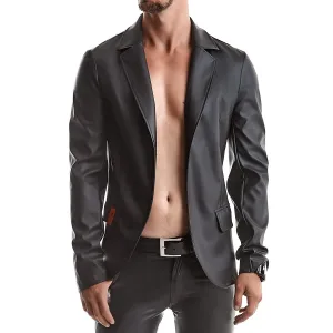 Herren Jacke RMNicola001 schwarz von Regnes Fetish Planet Red Mark 2 | Fesselliebe.de